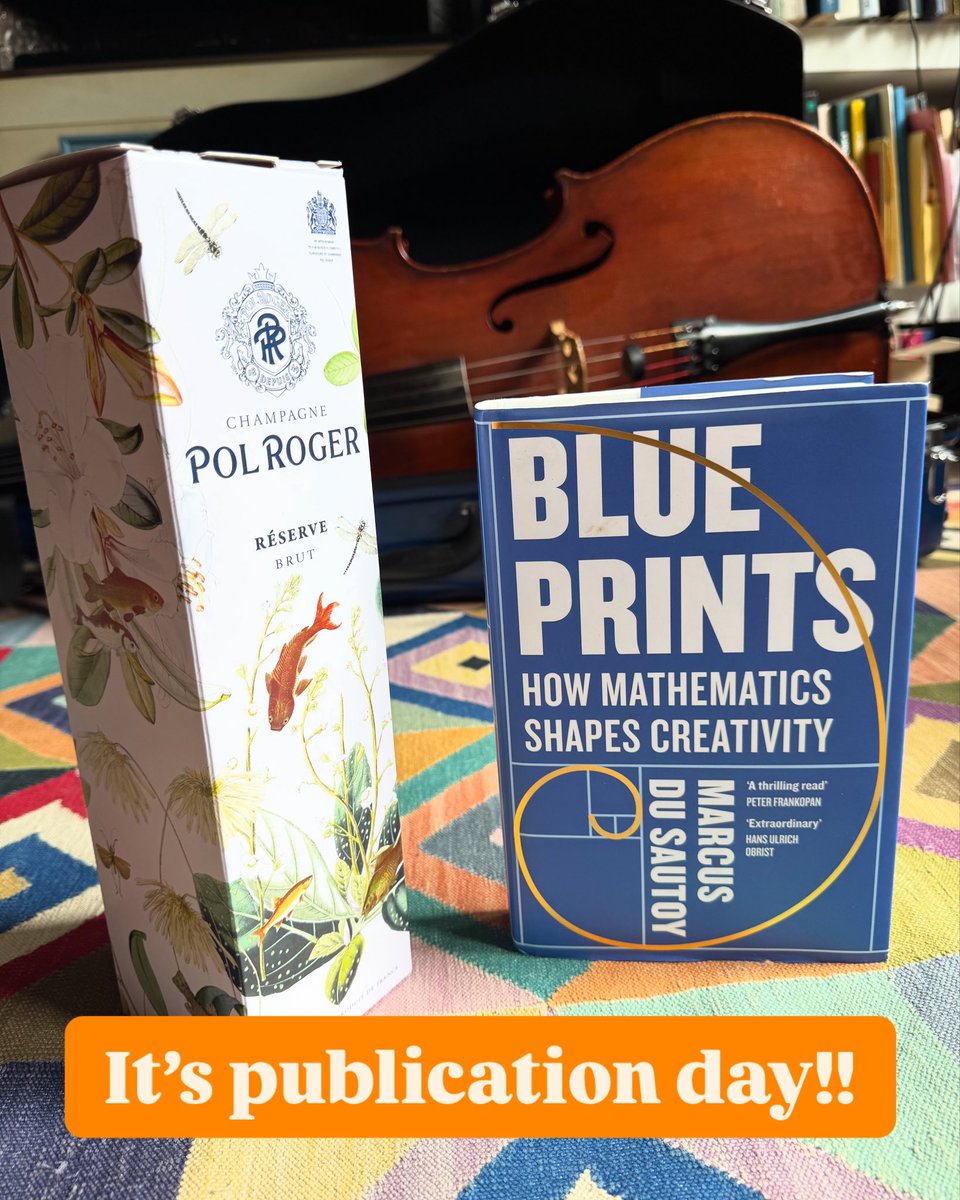 Marcus du Sautoy (@marcusdusautoy) on Twitter photo It’s publication day!! Get your copy of Blueprints here bio.to/Blueprints <a href="/4thEstateBooks/">4th Estate Books</a> <a href="/GreeneandHeaton/">Greene & Heaton Literary and Media Agency</a> It’s publication day!! Get your copy of Blueprints here bio.to/Blueprints <a href="/4thEstateBooks/">4th Estate Books</a> <a href="/GreeneandHeaton/">Greene & Heaton Literary and Media Agency</a>