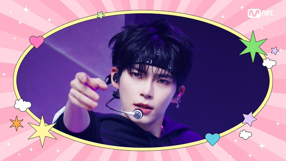 🎥] 250508 - Mnet K-POP YouTube ハンビンがサムネイルの、エムカ