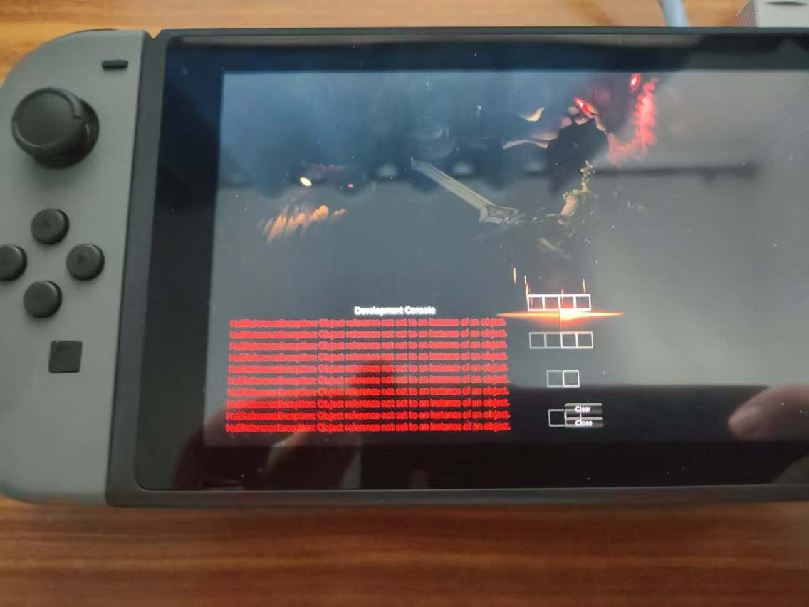 try to porting my game to NS