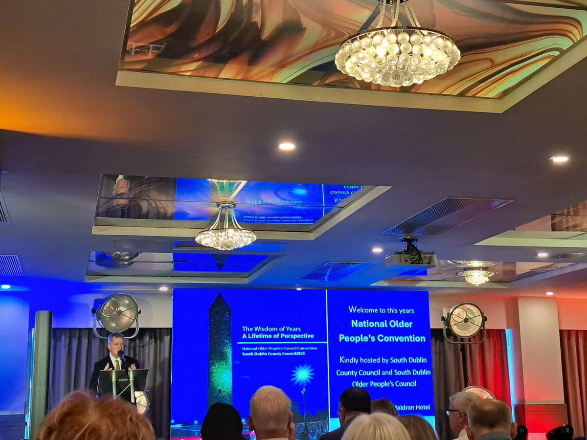 Delighted to attend the National Older People's Council Convention 2025 kindly hosted by South Dublin County Council
