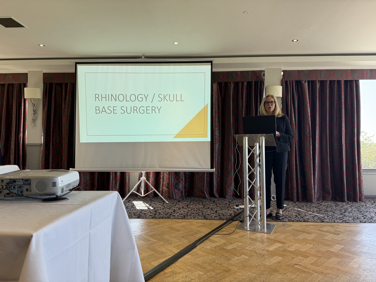 Matthew L. Carlson, M.D. (@mattcarlsonmd) on Twitter photo Fantastic talk by Prof. Michelle Wyatt @UCL, President of the Section of Laryngology and Rhinology of the <a href="/RoySocMed/">The Royal Society of Medicine</a> on Changes in Pediatric ENT. Very exciting advances coming in #otolaryngology #ent. Fantastic talk by Prof. Michelle Wyatt @UCL, President of the Section of Laryngology and Rhinology of the <a href="/RoySocMed/">The Royal Society of Medicine</a> on Changes in Pediatric ENT. Very exciting advances coming in #otolaryngology #ent.