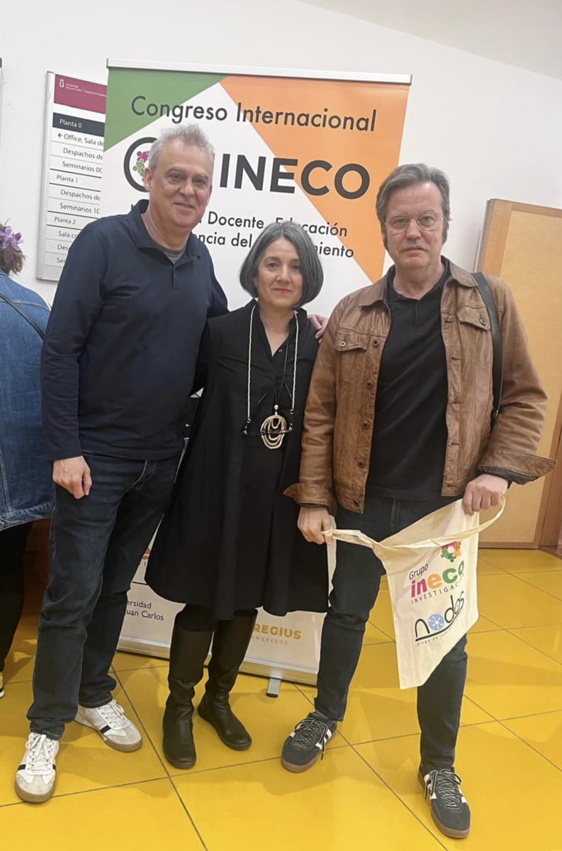 Ha sido un honor y un placer compartir con Rodrigo Sánchez la conferencia inaugural del IV Congreso Internacional <a href="/ciinecoURJC/">CIINECO URJC</a>, titulada “Diseñar para confundir. Los elementos formales en la #desinformación”. El vídeo estará disponible en unos días.