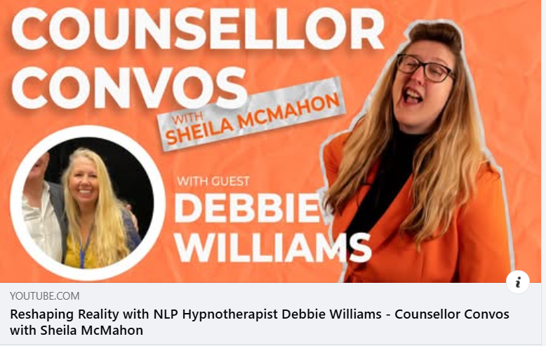 SheilaMcMahon's tweet image. #TriggerWarning  
It’s a #powerful #conversation! 
Sheila’s latest @YouTube  #podcast with #NLP #hypnotherapist Debbie Williams, who studied under #PaulMcKenna, has had over 640 views in 1 week.
You can listen to it @https://www.youtube.com/watch?v=cu_LzDYHPf0 #NLP #traumahealing