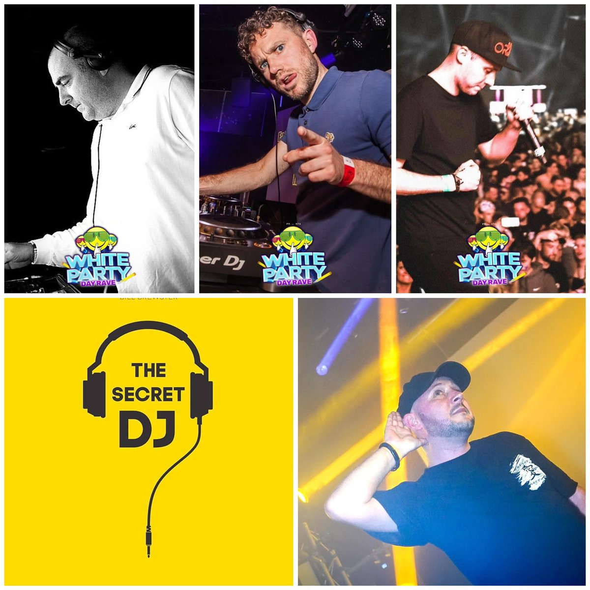 Portsmouth this Saturday for The Secret Society Day Rave - Alex Kidd, Klubfiller, Ramos, Supreme &amp; Mc Marley + More Secrets on 2 sets. 

Dj Fat Steve &amp; Dave Castellano 
Then… 
Secret Headliner 

Buzzing for this!  🐝

See you there! 🤙🏻