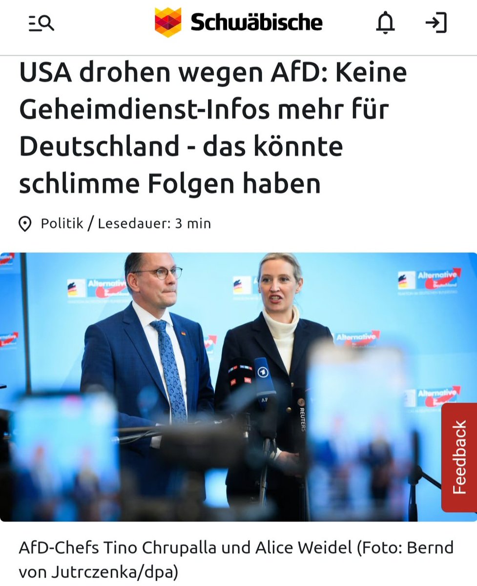 nikitheblogger's tweet photo. Die USA wollen der AfD helfen! Daumen hoch dafür! https://t.co/SOyreRBOQ2