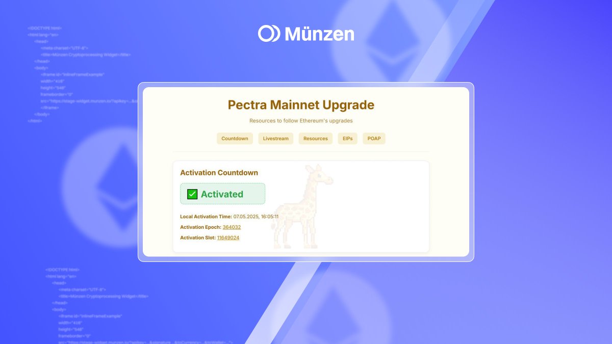 Ethereum just got an upgrade! The Pectra hard fork raises staking limits from 32 to 2048 ETH, adds USDT fee payments, multisig support, and lowers L2 fees.👀

Great news for the entire crypto space!🚀

#Münzen #Crypto #Ethereum #ETH