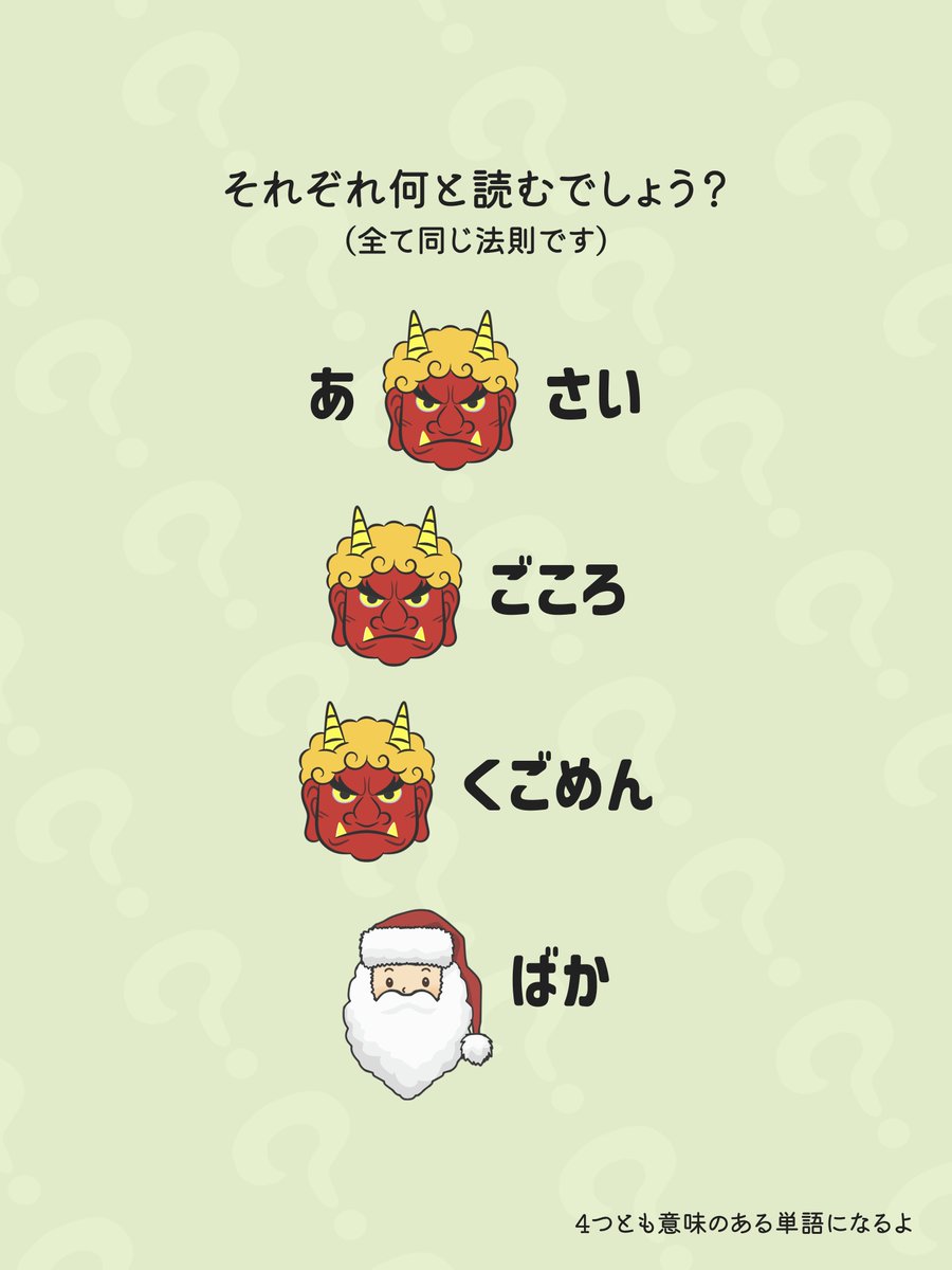 真実を知るクイズです