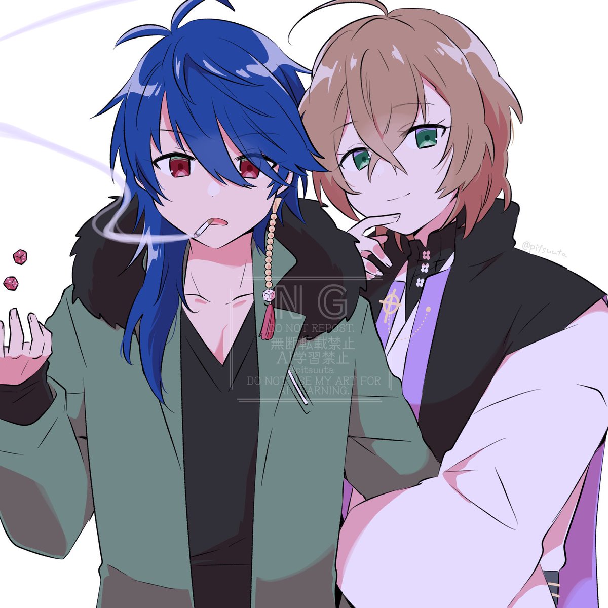 「帝幻」|葵しずなのイラスト