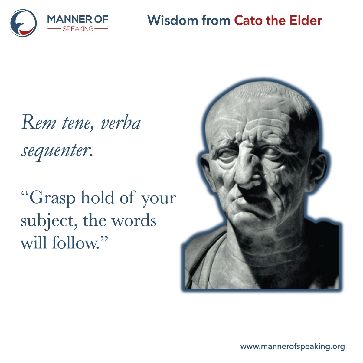 #publicspeaking #cato #quoteoftheday