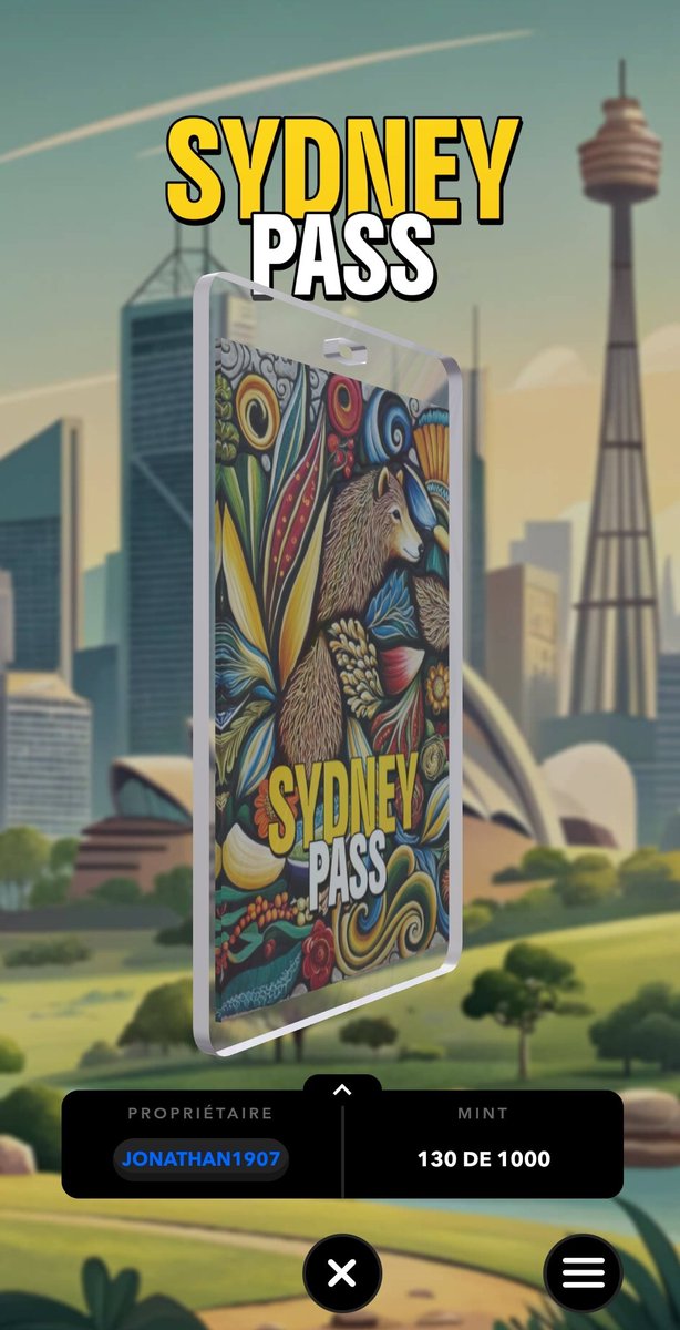 Vivre_Mindset's tweet image. ⚠️EXCEPTIONAL OFFER⚠️
Hey #Uplanders, I have 3 passes of #Sydney for sale below floor price if anyone is interested.
I'm letting them go for 30k upx per pass.
DM me ✉️.
@UplandMe #realease #upland #web3 #Australia #InvestmentStrategy