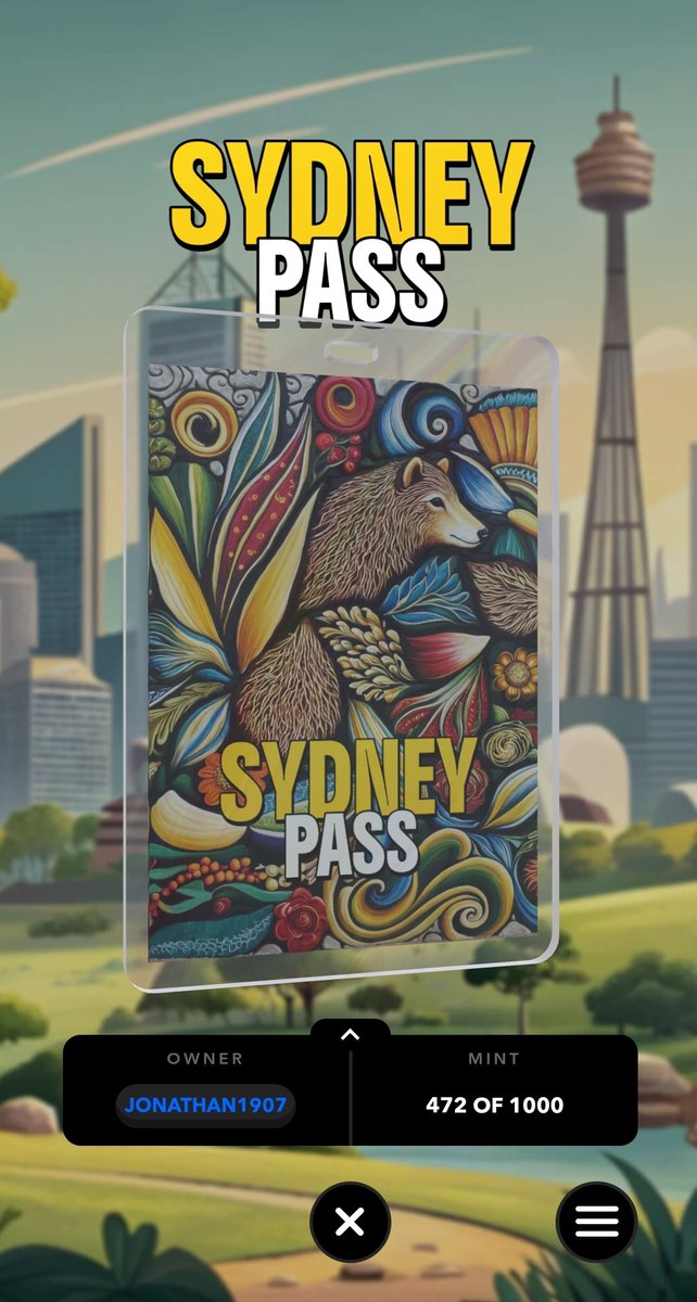 Vivre_Mindset's tweet image. ⚠️EXCEPTIONAL OFFER⚠️
Hey #Uplanders, I have 3 passes of #Sydney for sale below floor price if anyone is interested.
I'm letting them go for 30k upx per pass.
DM me ✉️.
@UplandMe #realease #upland #web3 #Australia #InvestmentStrategy