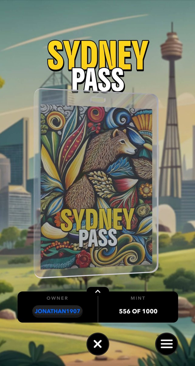 Vivre_Mindset's tweet image. ⚠️EXCEPTIONAL OFFER⚠️
Hey #Uplanders, I have 3 passes of #Sydney for sale below floor price if anyone is interested.
I'm letting them go for 30k upx per pass.
DM me ✉️.
@UplandMe #realease #upland #web3 #Australia #InvestmentStrategy