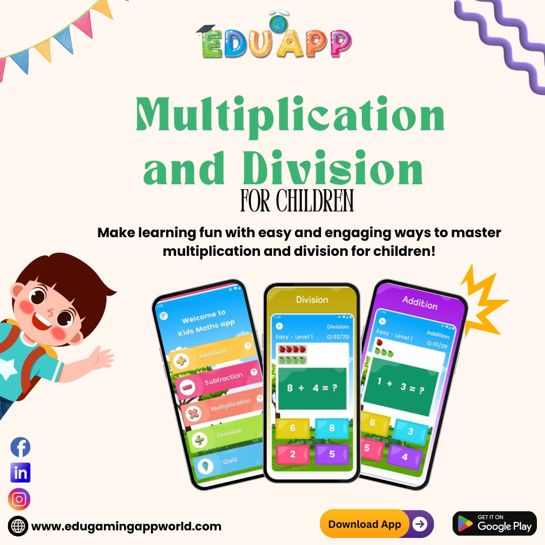 LinSnowTV1's tweet image. Edugamingappworld offers exciting math games that build number sense, logic, and confidence—all while kids play and laugh. 📊💥
📲 Download the app from Google Play now!
🔗 [play.google.com/store/apps/det…]
#Edugamingappworld #MathGamesForKids #PreschoolMath #KindergartenLearning