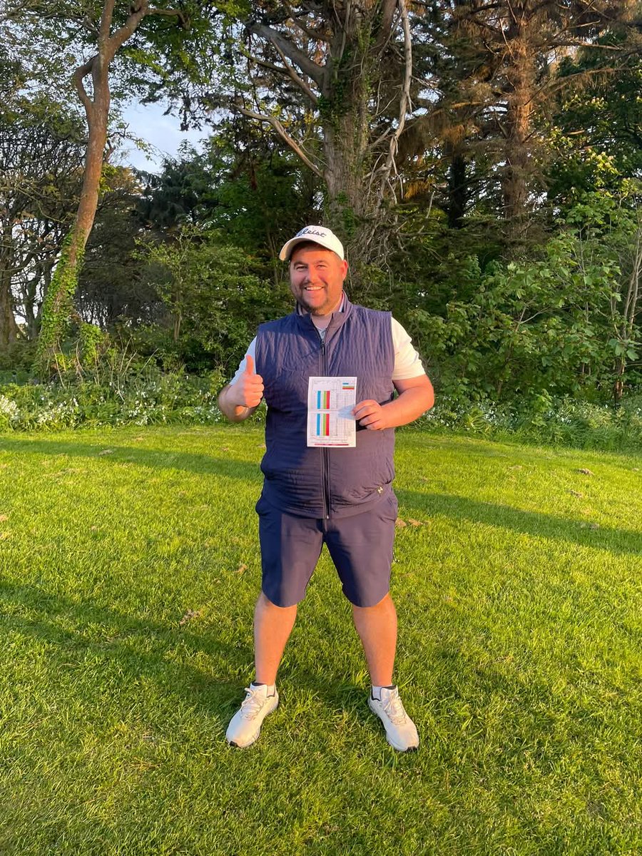 Rosslaregolf's tweet photo. Gary Collins had an amazing evening on the course yesterday, shooting a new course record of 10 under par, 62.

Well done Gary! ⛳⛳ https://t.co/l0ALcy7lMw
