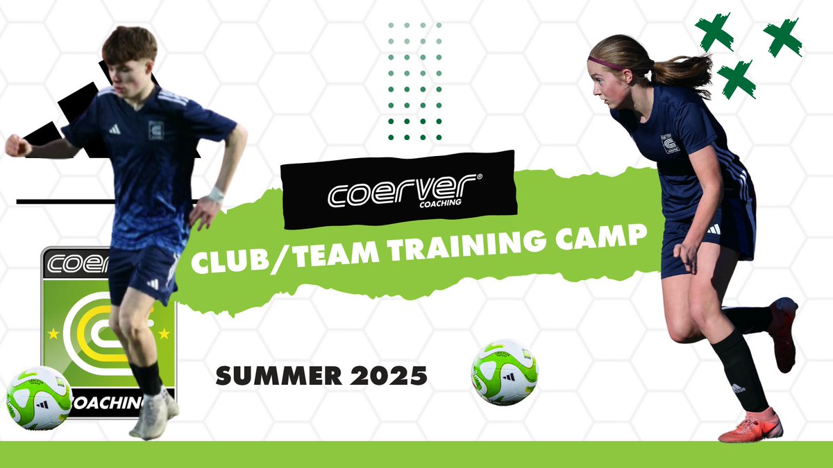 Coerver® Coaching Scotland (@scotlandcoerver) on Twitter photo NEXT SEASON YOUR BEST YET!
BRING EXPERT COERVER® COACHES TO YOUR CLUB OR TEAM this summer
👉2 slots remaining for CLUB/TEAM TRAINING CAMP
THE PERFECT PREPERATION FOR NEW SEASON
1-5 days focused improving your PLAYERS & TEAM
More info scotland@coerver.scot
#onlywithcoerver NEXT SEASON YOUR BEST YET!
BRING EXPERT COERVER® COACHES TO YOUR CLUB OR TEAM this summer
👉2 slots remaining for CLUB/TEAM TRAINING CAMP
THE PERFECT PREPERATION FOR NEW SEASON
1-5 days focused improving your PLAYERS & TEAM
More info scotland@coerver.scot
#onlywithcoerver