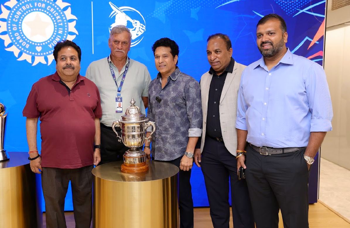 Inauguration ceremony of Sachin Tendulkar Room &amp; Sunil Gavaskar Room at BCCI office. 🇮🇳

- Two Icons of Indian cricket.