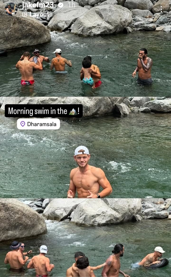 Jake_Fraser_23's tweet photo. Jake Fraser-McGurk Recent Instagram Story.

- Fraser is Joying the Free time. 🌊✨💙 https://t.co/5TYgLoaiyp