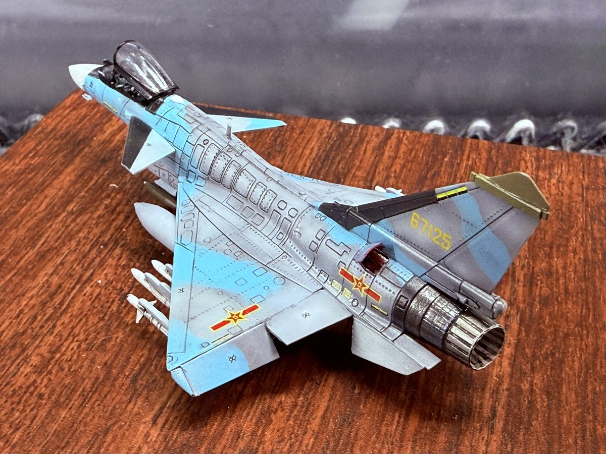 ccff6666's tweet photo. Warhead Studio 1/144 J-10B 
@warhead2008 

#144スケモ 
#144scale https://t.co/vVYt2qHoSQ
