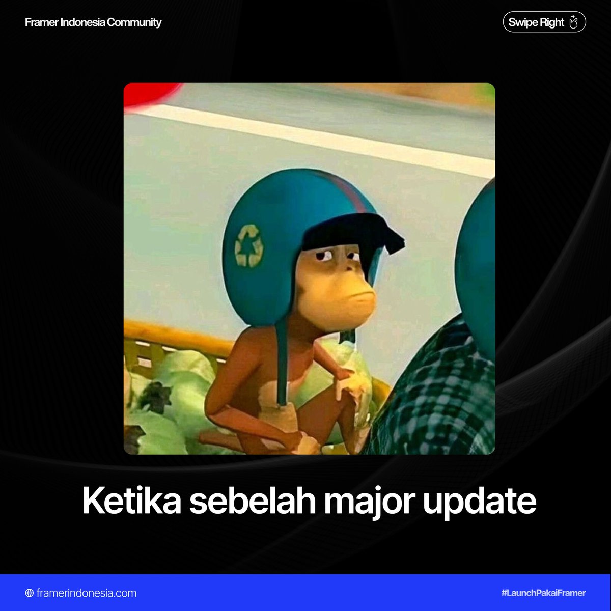 framerindonesia's tweet photo. Hanya bisa sabar 😊

#Framer #FramerIndonesia #FigmaUpdates #LaunchPakaiFramer https://t.co/hoV1Kp54gv