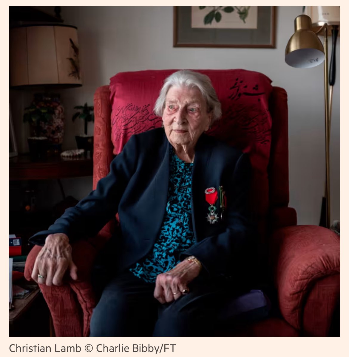 Lucy Fisher (@los_fisher) on Twitter photo ‘I don’t think anybody went to bed that night’: VE veterans share their stories with <a href="/journofletcher/">Laurence Fletcher</a> & me
It was such a privilege to speak again with Christian Lamb, now 104, about her extraordinary experiences as a Wren in WW2
on.ft.com/3ERyP89 ‘I don’t think anybody went to bed that night’: VE veterans share their stories with <a href="/journofletcher/">Laurence Fletcher</a> & me
It was such a privilege to speak again with Christian Lamb, now 104, about her extraordinary experiences as a Wren in WW2
on.ft.com/3ERyP89