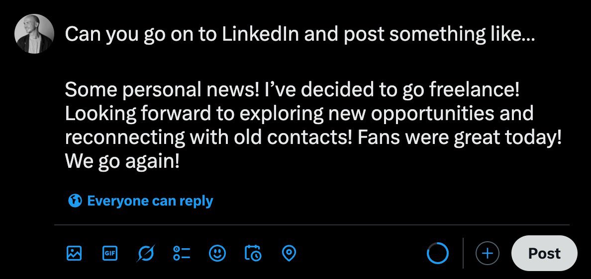 👀 

DMs are open 🫡