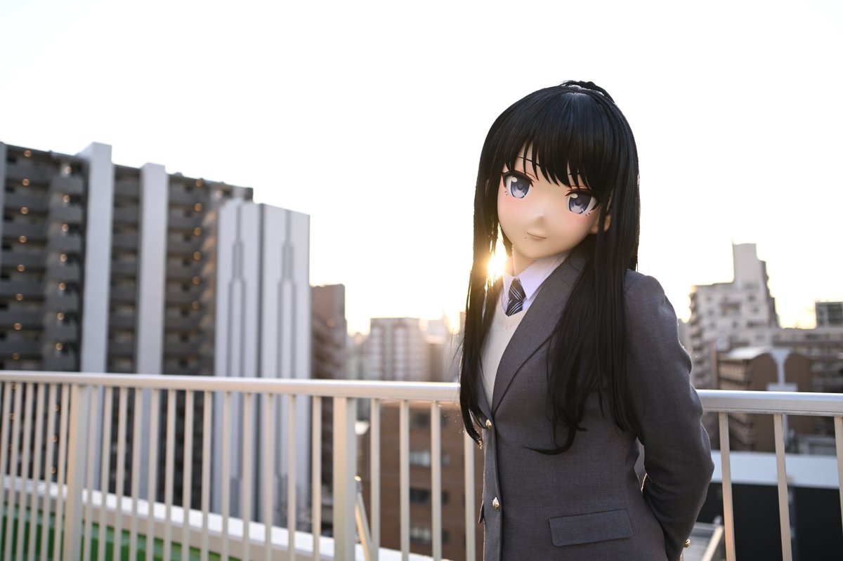 🌇
#kigurumi
#風野灯織

📷:<a href="/butcher_met/">ぶっちゃーさんのお面垢</a>