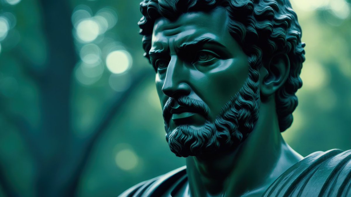 geanftrader's tweet photo. "Se consideramos boas ou más apenas as coisas que dependem somente de nós mesmos, da forma como nós as julgamos, então não teremos motivos para culpar os deuses ou nos revoltar contra os homens."

Marco Aurélio 
Meditações https://t.co/Lw6Ng84UZ0
