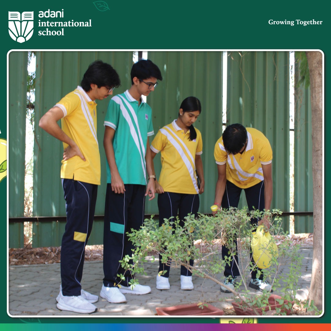 Adani International School tweet media