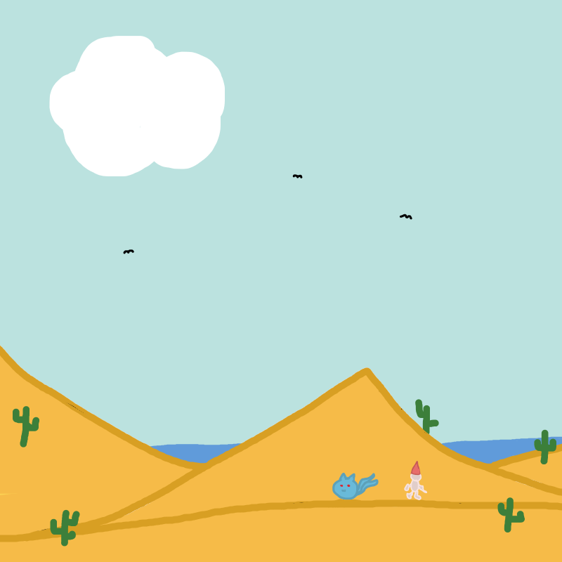 Is it an actual post NOPE MORE SLIME PIC, they lost looking for the beach