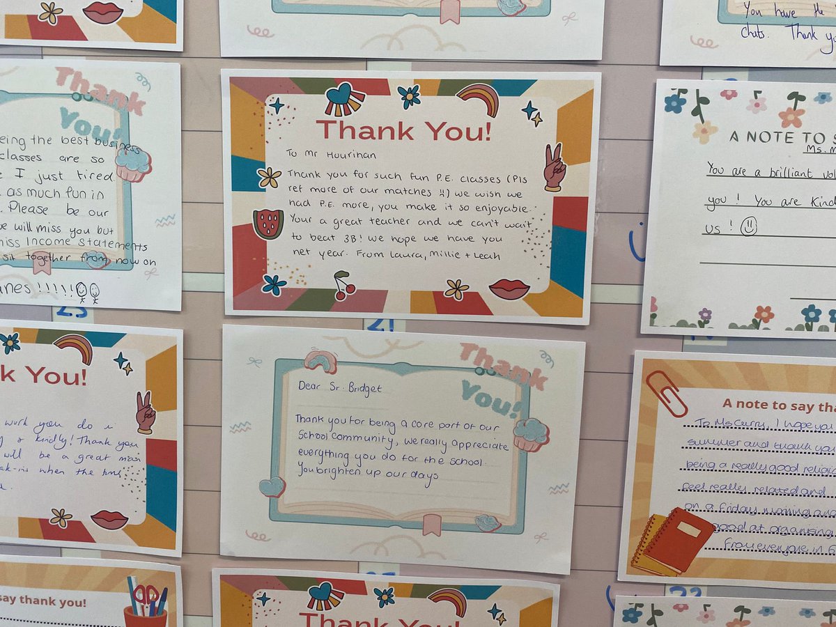 St. Mary's College (@stmaryscollege) on Twitter photo Thank you to our wonderful students who created an appreciation wall for all the teachers and staff at St. Mary’s as part of Wellbeing Week! What a wonderful tribute to our incredibly hardworking staff! <a href="/CeistTrust/">CEIST</a>  #leavenothingunsaid Thank you to our wonderful students who created an appreciation wall for all the teachers and staff at St. Mary’s as part of Wellbeing Week! What a wonderful tribute to our incredibly hardworking staff! <a href="/CeistTrust/">CEIST</a>  #leavenothingunsaid