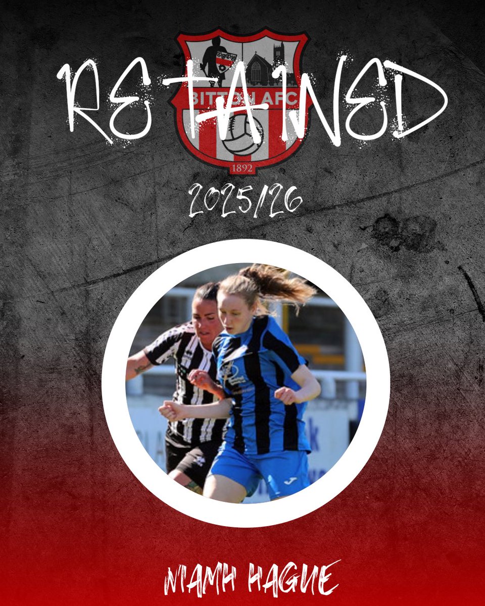 Retained 🔊 

Niamh Hague remains with the squad for the new season 🤩🙌🏼