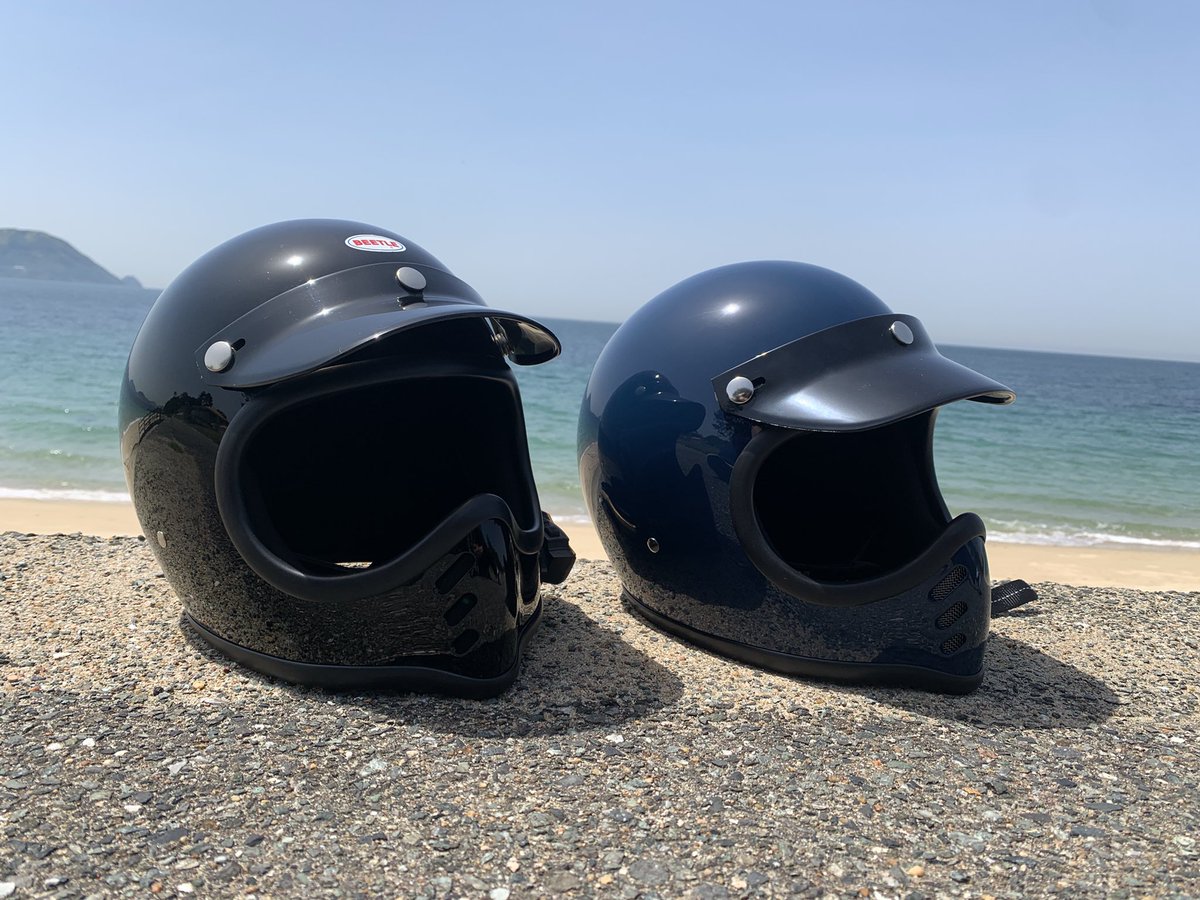 yamaatwincam88's tweet photo. Newメットで志賀島!
友達とオソロになりました!
紺が僕の⛑
別注カラーでめっちゃお気に入り😆
#HarleyDavidson
#FXSTS
#XL1200
#oceanbeetle
#志賀島 https://t.co/CUGyUKlP6h