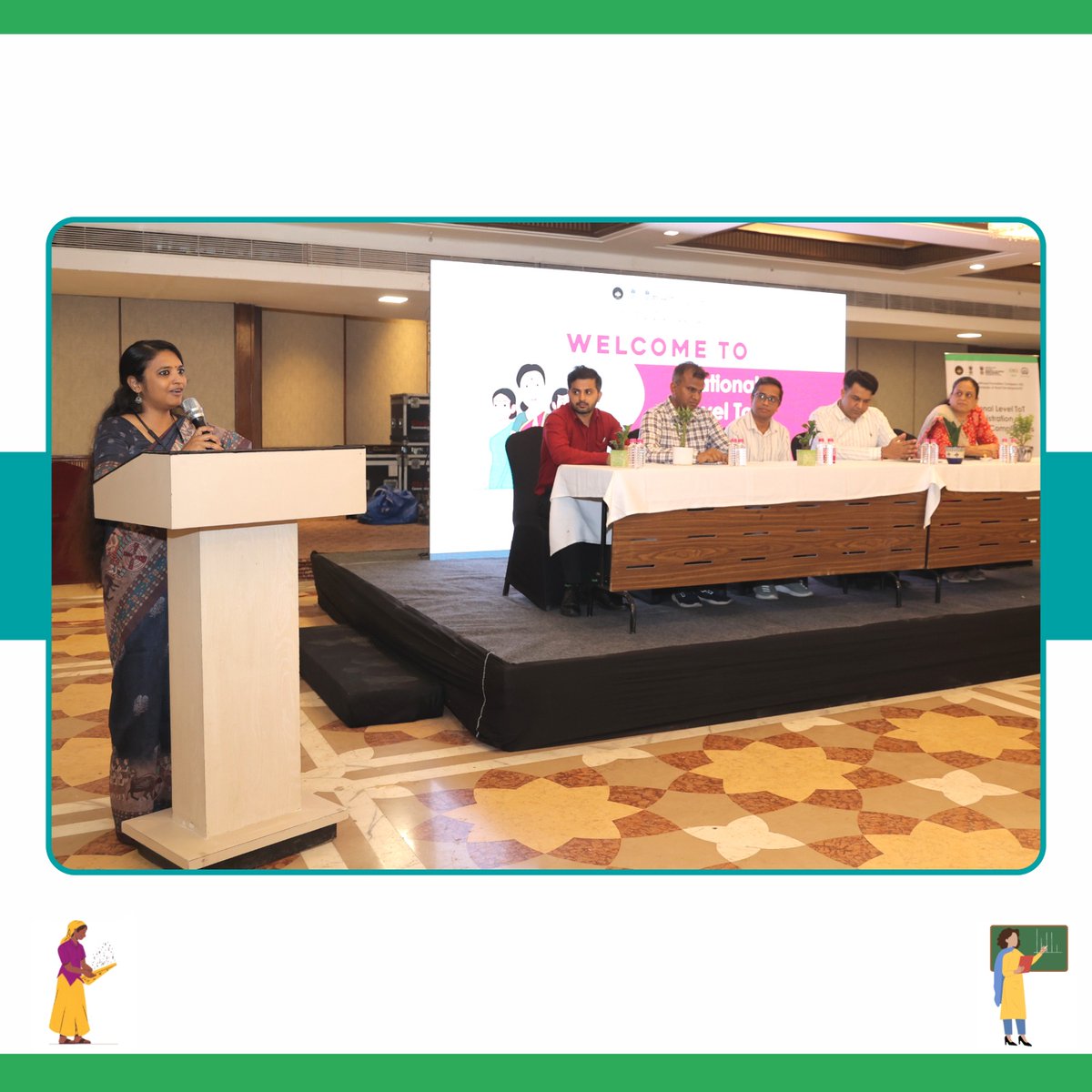 GlpcLivelihood's tweet photo. રાષ્ટ્રીય ગ્રામીણ આજીવિકા મિશન (ગ્રામીણ વિકાસ મંત્રાલય) દ્વારા ગુજરાત લાઈવલીહૂડ પ્રમોશન કંપની લી. ની યજમાનીમાં રાષ્ટ્રીય કક્ષાના રીજનલ ટ્રેનીંગ ઓફ ટ્રેનર્સ (ToT) તાલીમ કાર્યક્રમનું આયોજન.
#ToT #trainingoftrainer #glpc #shgwomen #shggujarat #RuralDevelopment #rural #gujarat https://t.co/PTrl2zC05h
