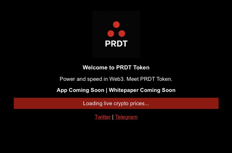 prdttoken's tweet photo. Our website is being prepared for you with all the innovations. Stay tuned and be informed about the innovations. We will be more efficient as we increase. PRDT we look to the future with self-confidence... https://t.co/7FA8CyAkSf
#Web3 #PRBT #MemeCoinSeason #SolanaAirdrop https://t.co/ia8CyK0XwB