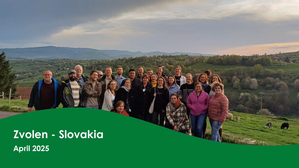 Just wrapped up an inspiring <a href="/AF4EU_afinet/">AF4EU</a> meeting in Zvolen 🇸🇰 Full of collaboration, shared insights &amp; the drive to innovate in agroforestry 

🌱 As we enter the final year, the energy and commitment across partners couldn’t be stronger 💪

🔗af4eu.eu/archivos/3049