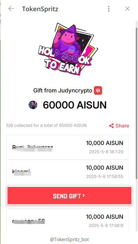 Token Spritz tweet media