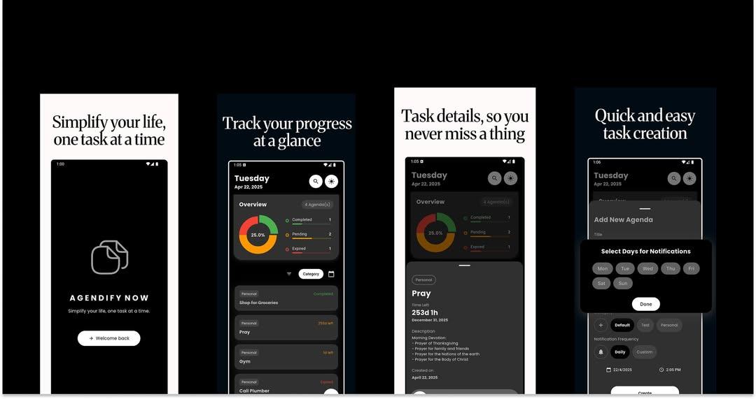 Imagine an agenda app that actually thinks with you, not just a task list, but a smart planner that helps you stay ahead without getting in your way. That’s AgendifyNow.

It’s built for people who want to stay organized without the clutter, or logins.

apps.apple.com/gb/app/agendif…