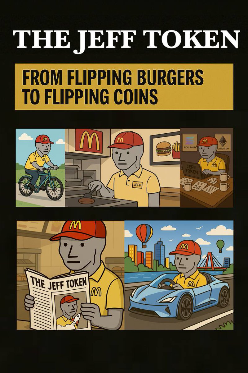jeffcrypto25's tweet photo. Are you ready $JEFF? You can all be a $JEFF. Just follow your dream.

#crypto #retirement #genwealth https://t.co/EpcfQNQYQV