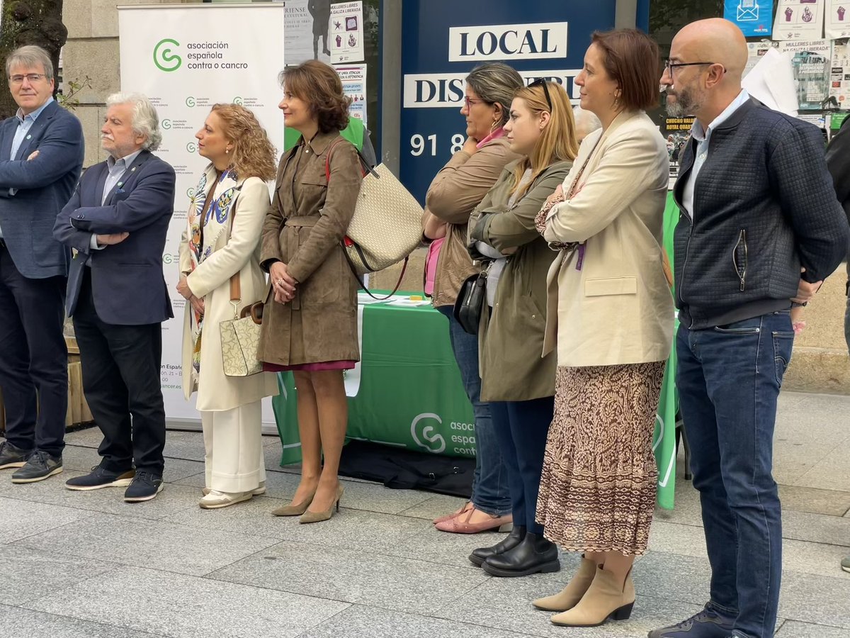 Día da Colecta da Asociación Española Contra o Cancro en Ourense 💚 Podedes facer a vosa aportación durante todo o día, porque cada achega é fundamental para seguir investigando e conseguindo unha maior supervivencia 💪🏻