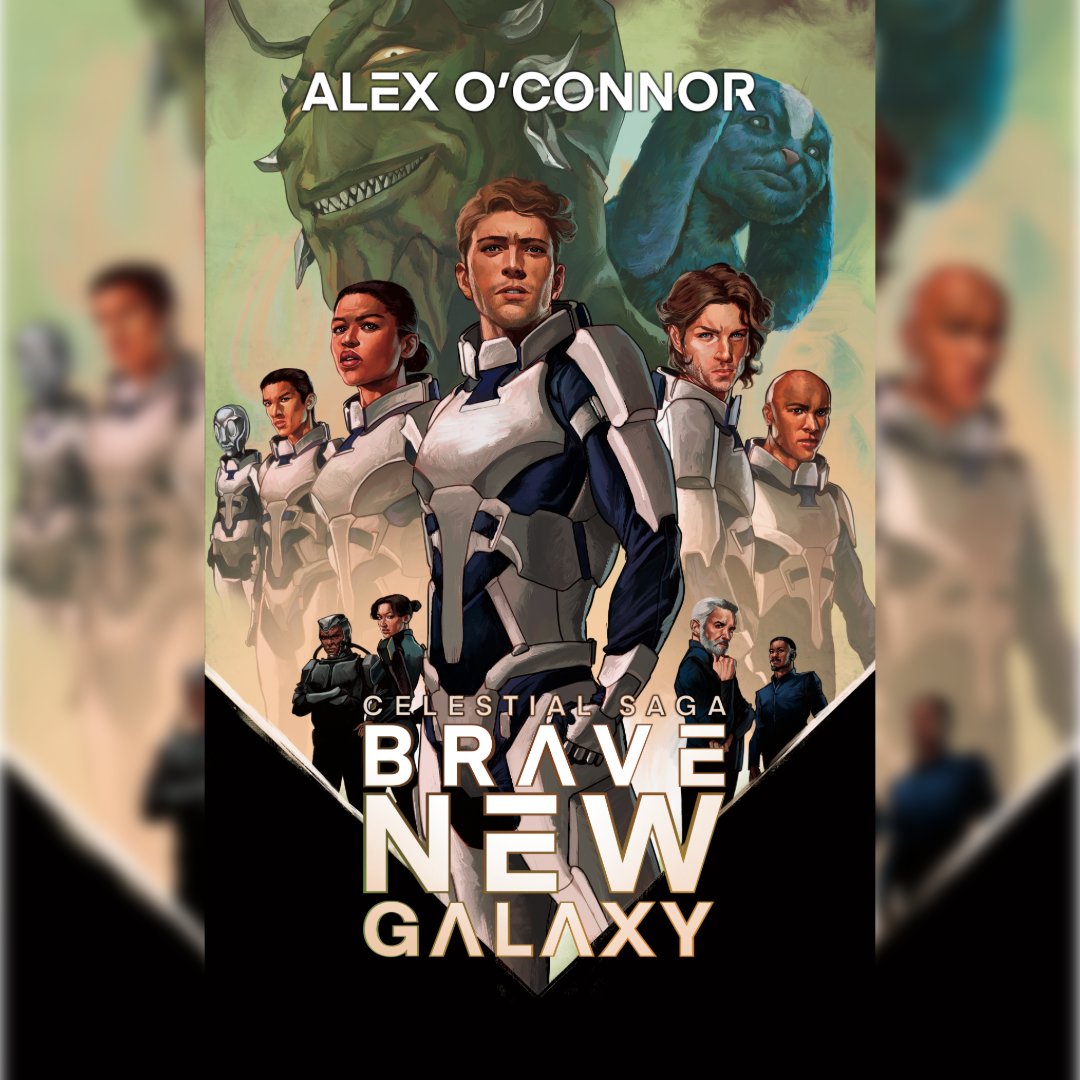 It is my honour to be able to help reveal the cover for <a href="/AOConnorAuthor/">Alex O'Connor</a>'s upcoming release 'BRAVE NEW GALAXY'. This is the 3rd installment of his fabulous Celestial Saga! Check out the blurb on the front page of Indiosyncrasy 🔗👇

The release date for 'BRAVE NEW GALAXY' is