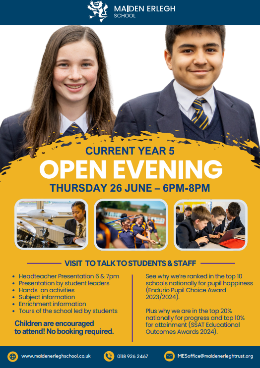 Maiden Erlegh School (@maidenerleghsch) on Twitter photo 