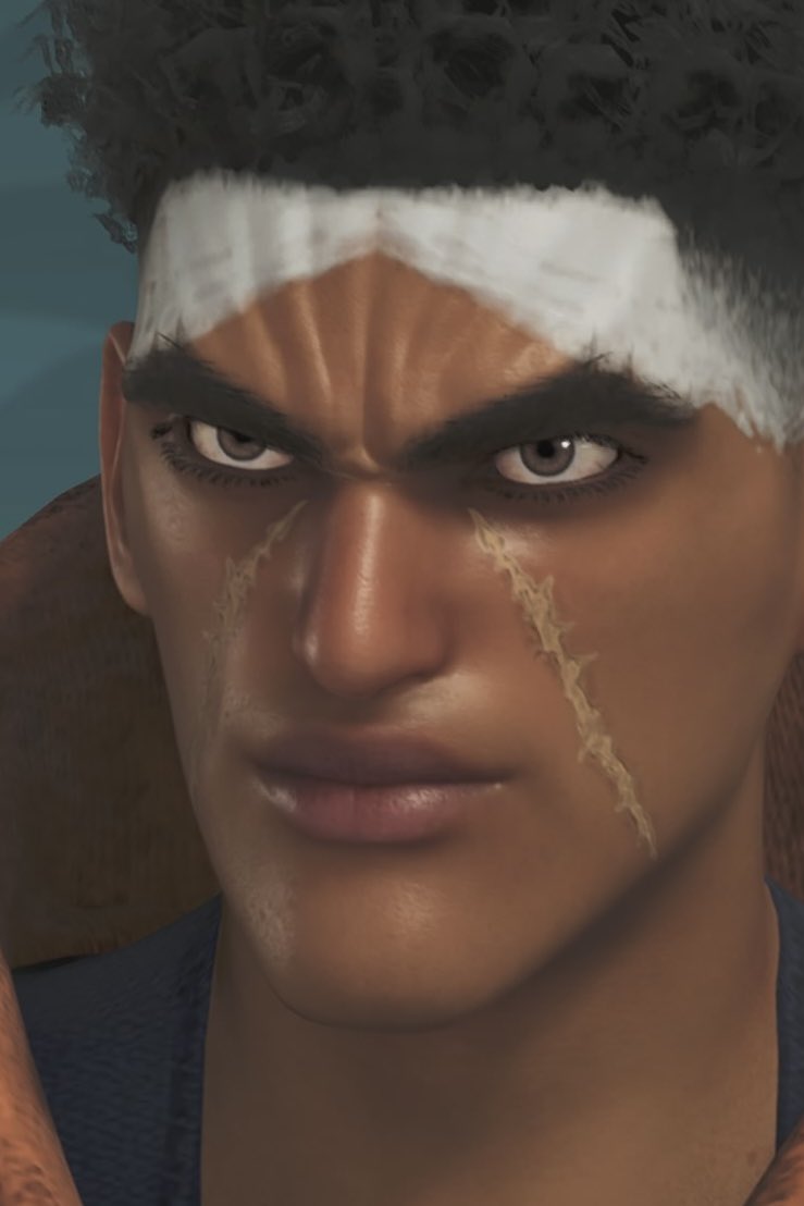 次は仗助と思いきや…  チッ♪ チッ♪

「モハメドアブドゥル！！！」
「YES  I  AM ！」

ポルナレフ &amp; アブドゥル 

#モンハンワイルズ   #MHWilds          
#モンハンワイルズキャラメイク
#JJBA #jojo