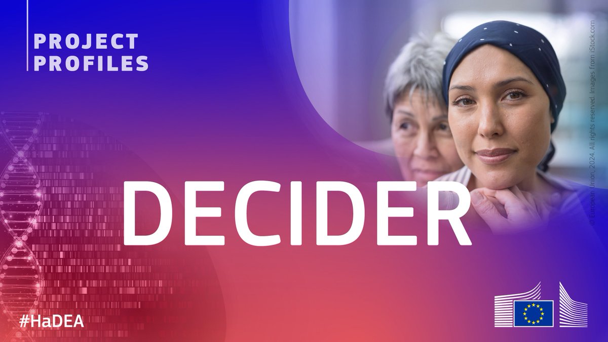 HaDEA (@eu_hadea) on Twitter photo On #WorldOvarianCancerDay, learn about the #HorizonEU <a href="/deciderproject/">Deciderproject</a> and its mission to overcome chemotherapy resistance in high-grade serious ovarian cancer.
Discover how DECIDER is making real progress in ovarian cancer research: hadea.ec.europa.eu/news/world-ova…
#WOCD2025 On #WorldOvarianCancerDay, learn about the #HorizonEU <a href="/deciderproject/">Deciderproject</a> and its mission to overcome chemotherapy resistance in high-grade serious ovarian cancer.
Discover how DECIDER is making real progress in ovarian cancer research: hadea.ec.europa.eu/news/world-ova…
#WOCD2025