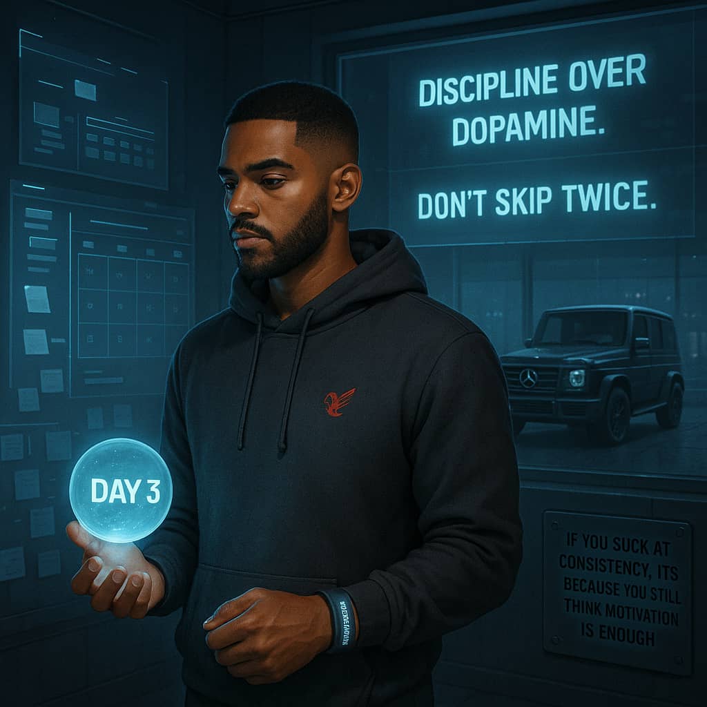 If you suck at consistency, it’s not because you’re lazy.
It’s because you’re addicted to intensity.
Discipline isn’t built in dopamine highs it’s built in boredom.
Read this 🧵 and save it forever.