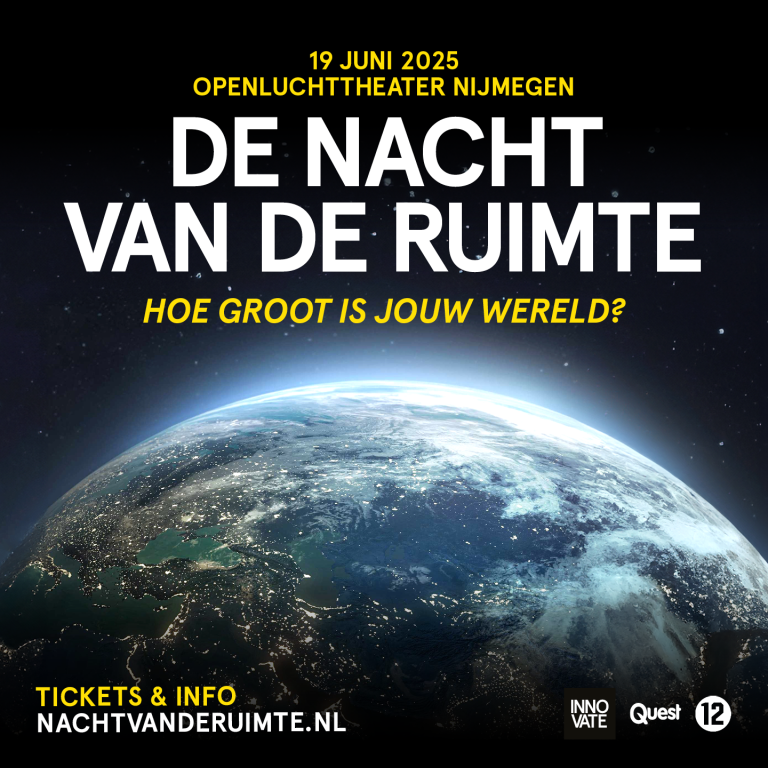 DondersInst's tweet image. 🌌 Hoe groot is jouw wereld? Ontdek het tijdens de Nacht van de Ruimte op 19 juni in Openluchttheater De Goffert! @basbloem, Milo Grootjen, Kim Meijer & anderen nemen je mee langs wetenschap, kunst & technologie. 🎭🪐
👉 Info & tickets: ru.nl/donders-instit…