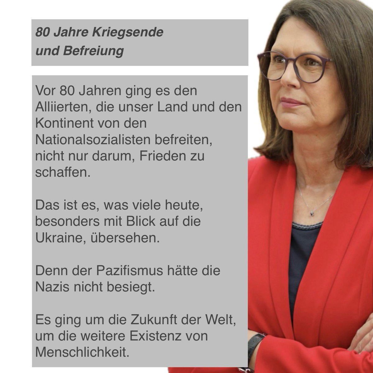 Ilse Aigner (@ilseaigner) on Twitter photo Der <a href="/Landtag_Bayern/">Bayerischer Landtag</a> und die <a href="/stadtaugsburg/">Stadt Augsburg</a> erinnern heute gemeinsam an das Kriegsende vor 80 Jahren. Der <a href="/Landtag_Bayern/">Bayerischer Landtag</a> und die <a href="/stadtaugsburg/">Stadt Augsburg</a> erinnern heute gemeinsam an das Kriegsende vor 80 Jahren.