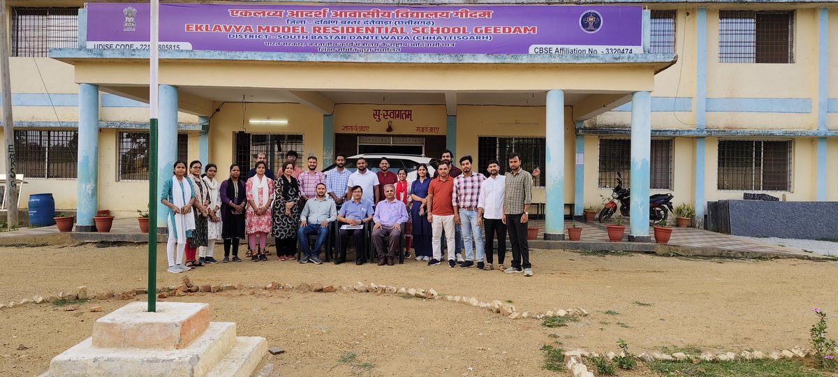 आज दिनांक 07.05.2025 को National Education Society for Tribal Students के HR श्री अमल कर्माकर जी का आगमन हुआ।