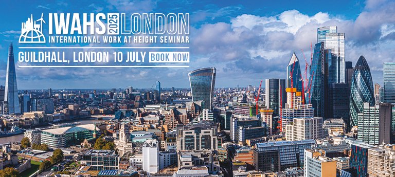 Tickets for IWAHS are now available.

Expect a day of expert talks, live demos, and an interactive exhibition bringing together professionals committed to safer work at height.

Join us on 10 July at the London Guildhall.

Get your ticket at irata.click/international-…
#IWAHSeminar