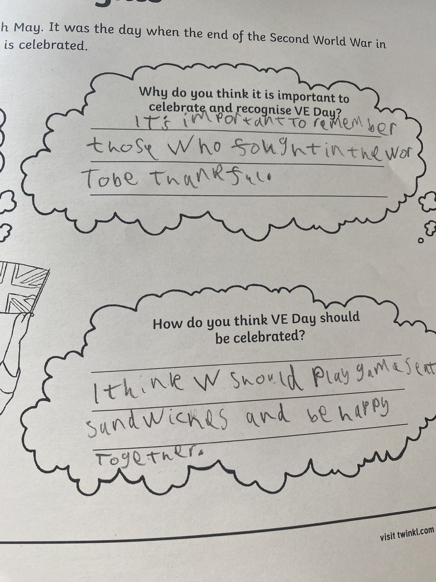 Clovenfords Primary School (@clovenfords_ps) on Twitter photo As celebrations for VE Day take place around the country we wanted to share this pupil’s thoughts on how we should remember & recognise the sacrifices that were made. He is very proud of his writing - we are too but we are also proud of his values and kindness. ❤️ <a href="/SBCEducation1/">SBC Education</a> As celebrations for VE Day take place around the country we wanted to share this pupil’s thoughts on how we should remember & recognise the sacrifices that were made. He is very proud of his writing - we are too but we are also proud of his values and kindness. ❤️ <a href="/SBCEducation1/">SBC Education</a>