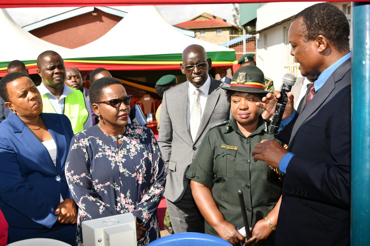 Mass identification exercise for special groups  such as inmates at Langata womens' Prison. They be able to acces government services, using their Identification Numbers. Present during the exercise was PS, Immigration and Citizen Services Dr. Belio Kipsang among other officials.